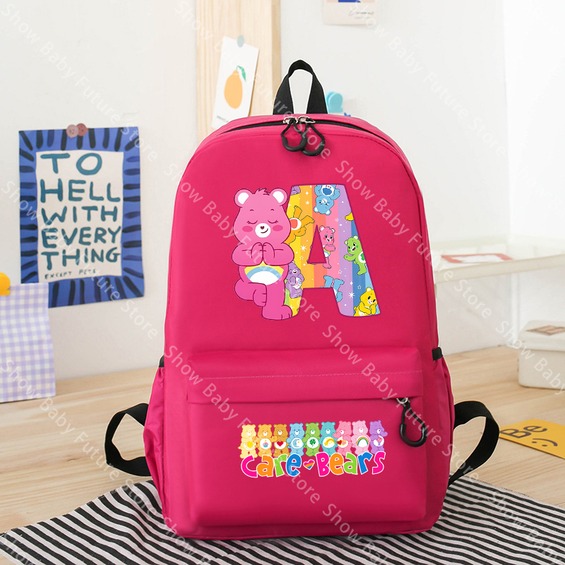School Backpack Teen - Mochila Care Bears Anime Girls para