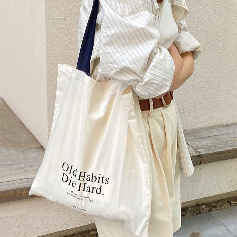 Canvas Backpack Casual - Bolsa de Lona Simple de Gran