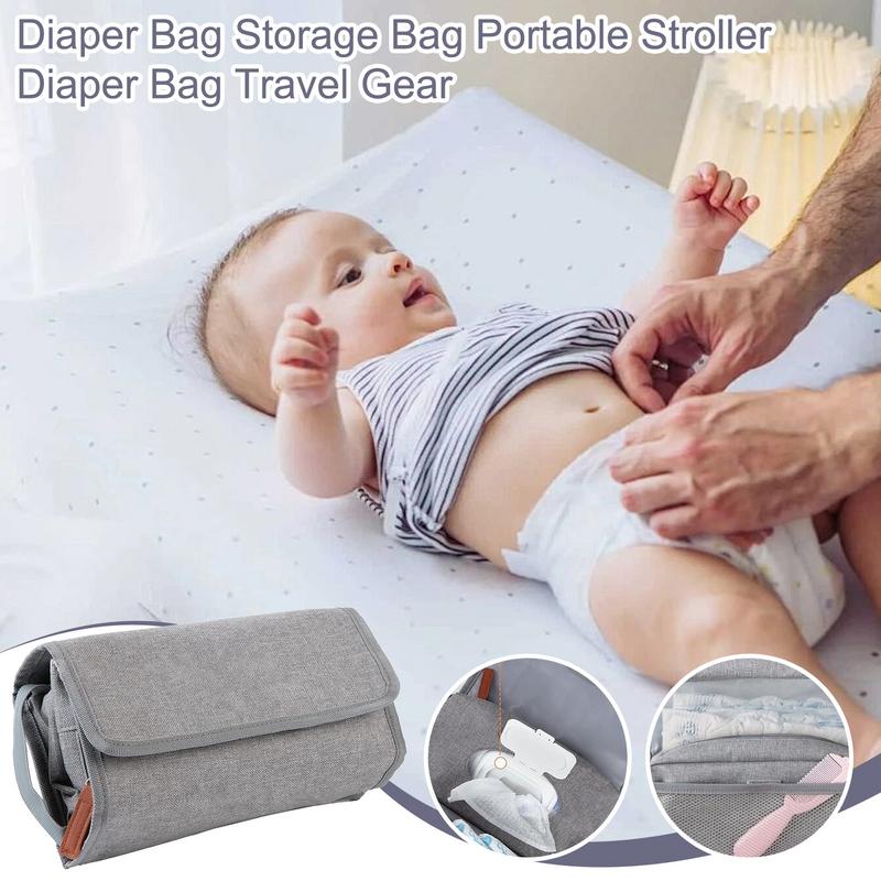 Backpack Diaper Bag - Bolsa pequeña para pañales, bolsa de