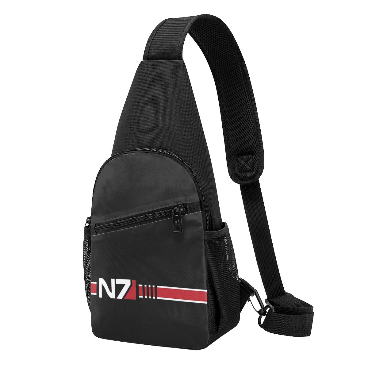 Sling Backpack Shoulder - Bolso de pecho con logotipo N7
