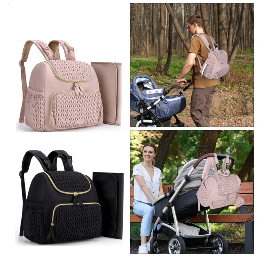 Mochila de gran capacidad para - Backpack Diaper Bag reseña y precio