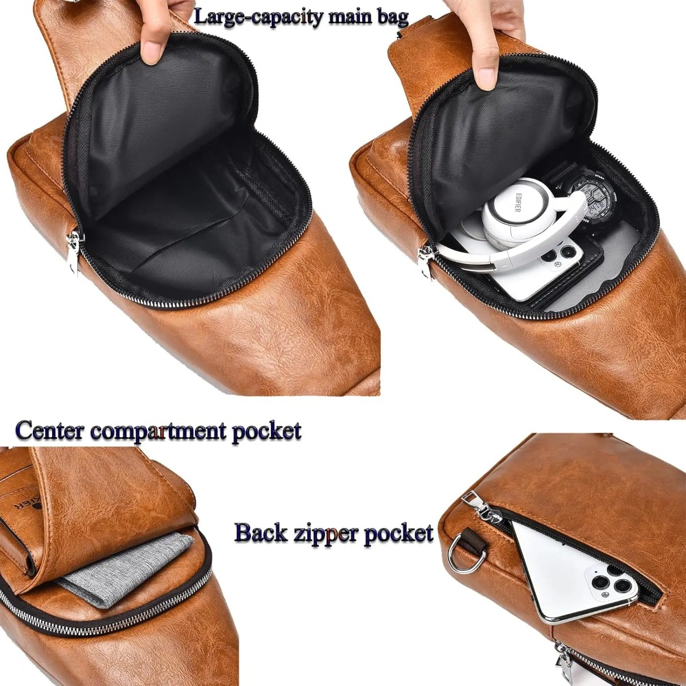 Bolso bandolera para hombre, b - Sling Backpack Shoulder reseña y precio
