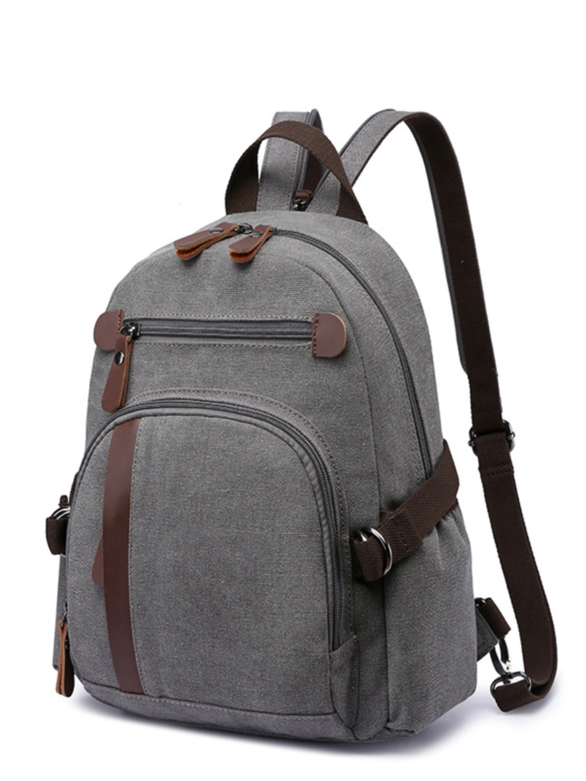 Mochila pequeña de lona para h - Canvas Backpack Casual reseña y precio