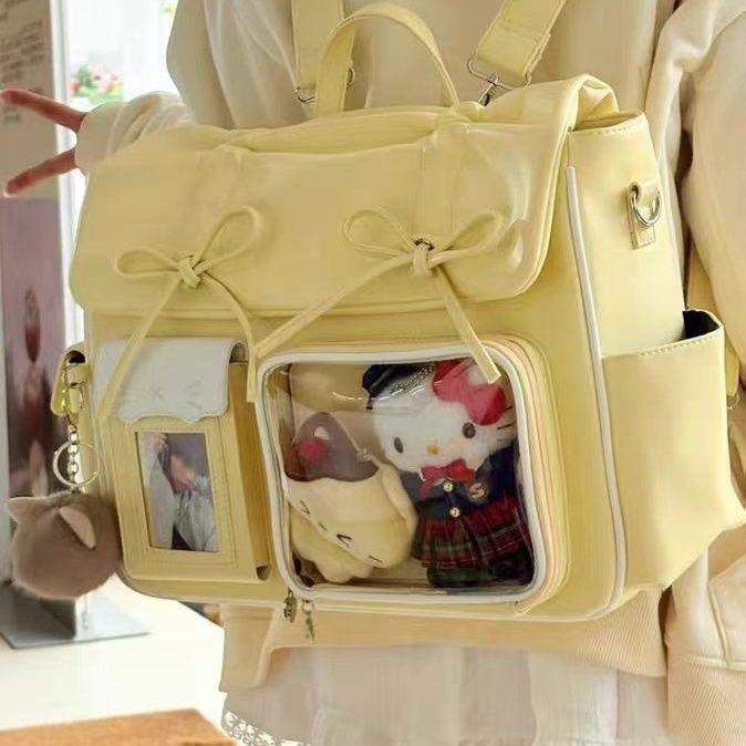 Bolso Ita con Lazo Dulce para  - Fashion Backpack Women reseña y precio