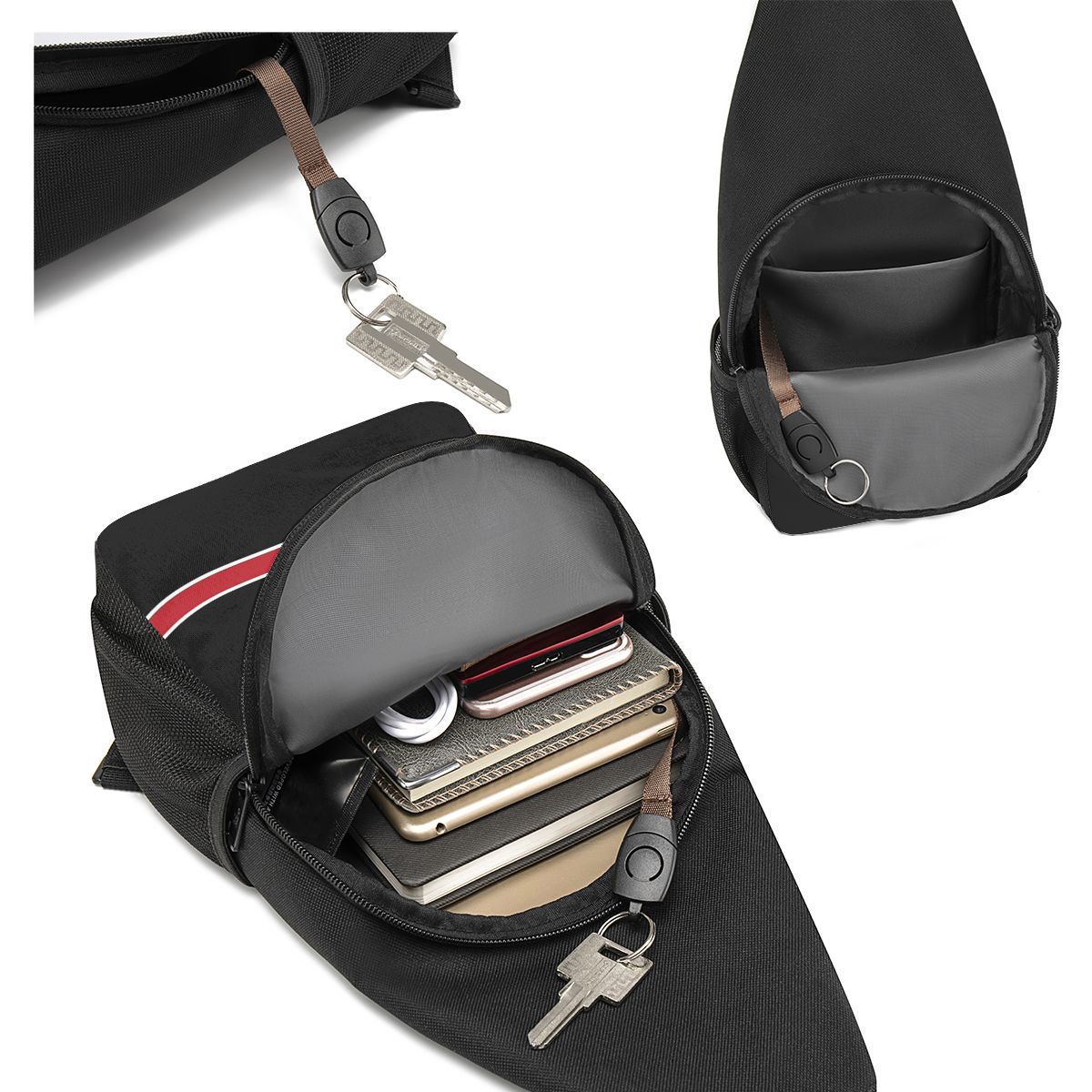 Bolso de pecho con logotipo N7 - Sling Backpack Shoulder reseña y precio