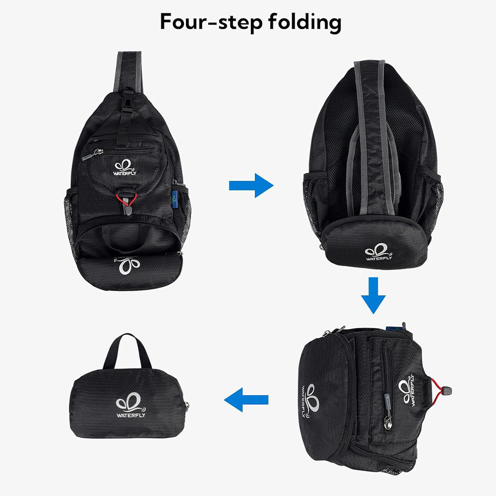 Bolsa de pecho WATERFLY, bando - Sling Backpack Shoulder reseña y precio