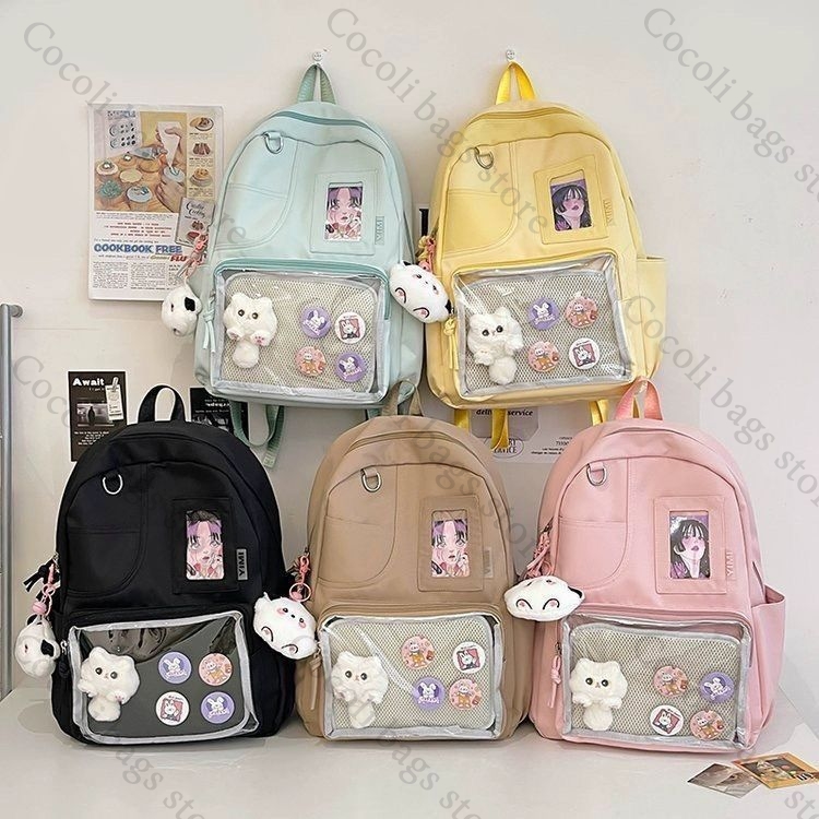 Mochila de Color Sólido Tipo I - Canvas Backpack Casual reseña y precio