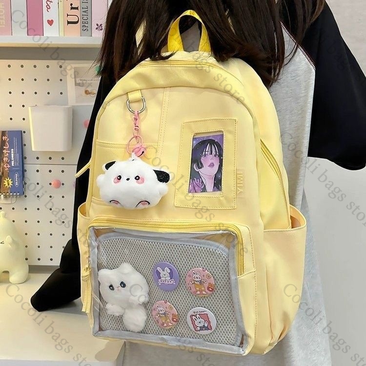 Mochila de Color Sólido Tipo I - Canvas Backpack Casual reseña y precio